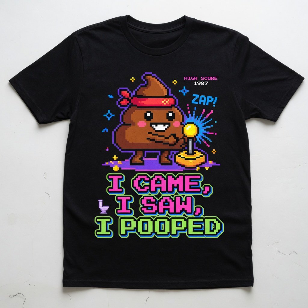 I Came, I Saw, I Pooped Tee